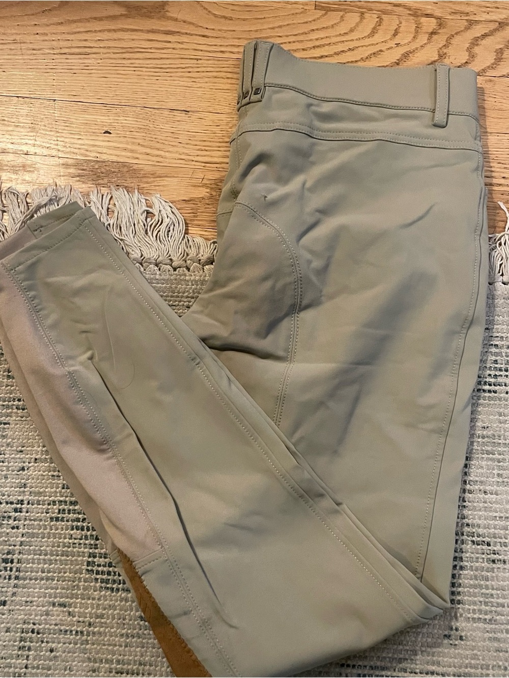 Romfh Sarafina Knee Patch Breeches in Light Khaki